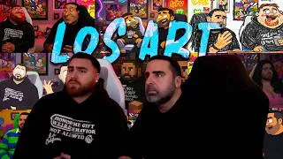 Thumbnail: I LET MY VIEWERS DRAW ME AND MY DAD! (Los Art #8)
