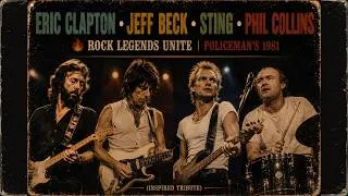 Thumbnail: Eric Clapton • Jeff Beck • Sting • Phil Collins 🔥 Rock Legends Unite | Policeman's 1981 (Tribute)