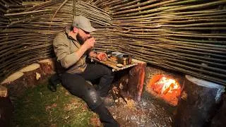 Thumbnail: Building a warm and cozy underground shelter with a stove | Bushcraft