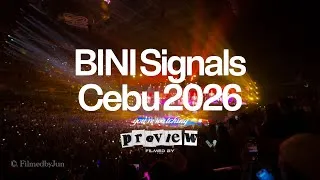 Thumbnail: BINI SIGNALS CEBU 2026 CONCERT VLOG