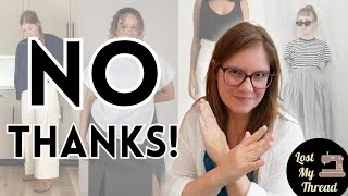 Thumbnail: Why I don't want to sew these 7 popular patterns