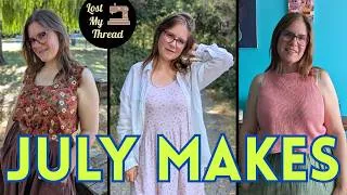 Thumbnail: July Sewing and Knitting Round Up, Crafty Catch Up 2026