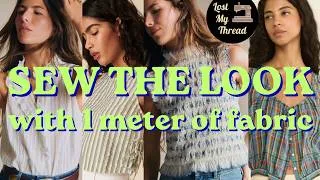 Thumbnail: Summer Sewing Plans with 1 Meter of Fabric | Designer Dupe | Cute Summer Tops