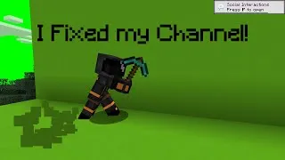 Thumbnail: A Minecraft Youtuber Fixes his Channel!
