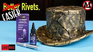 Thumbnail: UV Resin Changed How I Make Costume Rivets Forever!!       DIY Fake Rivets the Easy Way.