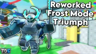 Thumbnail: Solo Frost Mode Rework Triumph | Roblox TDS