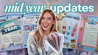 Thumbnail: mid year reading journal update ✍️📖 setting up the second half of 2026!