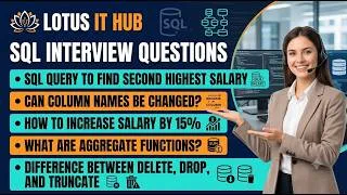 Thumbnail: Sql interview Question answer | basic sql interview  question