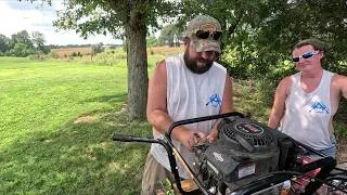 Thumbnail: Working on a Post Auger
