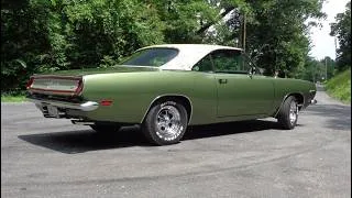 Thumbnail: Mod Top & Interior Too ! 1969 Plymouth Barracuda in Green & Ride on My Car Story with Lou Costabile