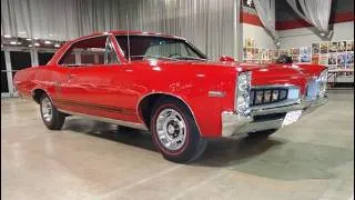 Thumbnail: 1967 Pontiac LeMans Sprint Overhead Cam Six OHC 6 4 Speed in Red on My Car Story with Lou Costabile