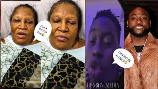 Thumbnail: Actress Ngozi Nwosu cries out from hospital bed, Peller insults Davido over his wedding 