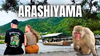 Thumbnail: Kyoto’s BEST Day Trip? Wild Monkeys, Arashiyama Bamboo Forest & Wagyu Beef! Japan Travel Vlog