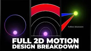 Thumbnail: Learn 2D Motion Graphics in After Effects in 35 Minutes (Complete Beginner Guide)