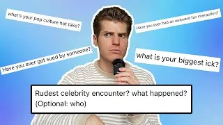 Thumbnail: the rudest celebrity I’ve ever met - Q&A 👀