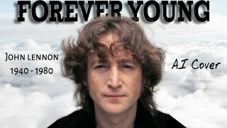 Thumbnail: John Lennon - Forever Young (AI Cover)