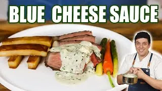 Thumbnail: Homemade Blue Cheese Sauce | Better Than Steakhouse