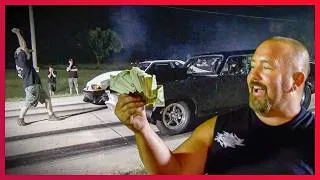 Thumbnail: Chuck Wins The First Small Tire Shootout | Street Outlaws