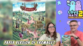 Thumbnail: Bordeaux - A Non-Gamer's Review of the Paper Version of Fromage/Formaggio!!