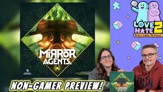Thumbnail: Mirror Agents - A Non-Gamer's Preview of This 2 Player Cat & Mouse Hidden Movement Game