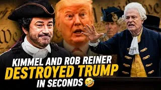 Thumbnail: Trump Won't Like It❗ Kimmel, Rob Reiner & Larry David's Satirical Take #trump #kimmel #uspolitics 