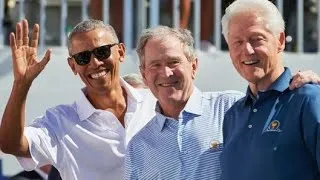 Thumbnail: Bush, Obama, Clinton and Biden Share Message for America250 #obama #uspolitics 
