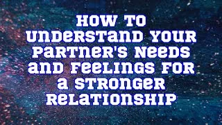 Thumbnail: ChatGPT | How to Understand Your Partner's Needs and Feelings for a Stronger Relationship
