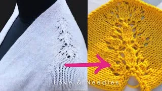 Thumbnail: Como tejer este bello punto ranglan @loveandneedles #tutorial #tejidos # knitting 