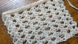 Thumbnail: Como tejer este hermoso punto calado. @lobeandneedles #knitting #tutorial #tejidos