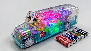 Thumbnail: Unboxing EV 3D school bus,RC Shark model car,RC Hamburger toy car,Tiger Bus