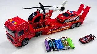 Thumbnail: Unboxing Ev Ambulance bus,Fire and rescue transport vehicle,RC Off-road vehicle,RC Police car