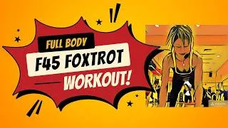 Thumbnail: 🔥🔥 F45 FOXTROT WORKOUT!  CARDIO & WEIGHTS IN 45 MINS! 