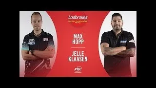 Thumbnail: 2019 Players Championship Finals | Round 1 |  Max Hopp vs Jelle Klaasen