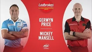 Thumbnail: 2019 Players Championship Finals | Round 1|  Gerwyn Price vs Mickey Mansell