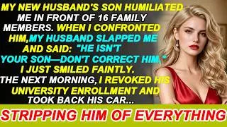 Thumbnail: My Husband's Son Humiliate Me,When I Confronted Him, My Husband Slapped Me.I Revoke His University..