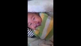 Thumbnail: Saying "I love you" to my 1 year old cousin - watch his response