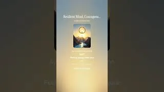 Thumbnail: Resilient Mind, Courageous Heart   melodic hard rock 1