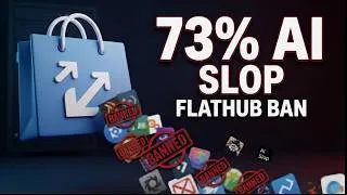 Thumbnail: Flathub Banned AI Apps... Then This Happened