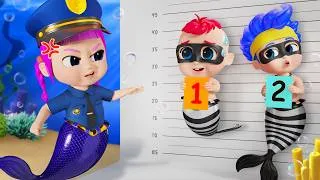 Thumbnail: Clean Up Song | Police Teach Kids to Keep Clean | Kids Songs | BiBiBerry Nursery Rhymes