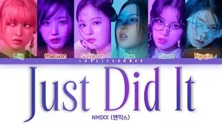 Thumbnail: NMIXX (엔믹스) – Just Did It Lyrics (Color Coded Han/Rom/Eng)