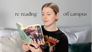 Thumbnail: OFF CAMPUS READING VLOG | re-reading "the deal"