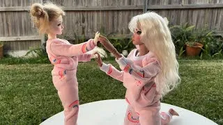 Thumbnail: BJD DOLL OUTFIT TWINNING!!!  ✨🌈🥰 Fashion Dolls [asmr]