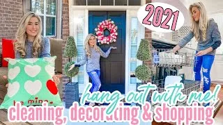 Thumbnail: 🌸DECORATE & CLEAN WITH ME 2021 | CRACKER BARREL SHOP WITH ME FARMHOUSE DECOR & VALENTINES | Love Meg