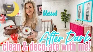 Thumbnail: 🌛AFTER DARK DECORATE WITH ME VALENTINES 2021 | CLEAN WITH ME   CLEANING MUSIC MOTIVATION | LoveMeg2