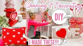 Thumbnail: CLEAN AND DECORATE WITH ME | 2021 VALENTINES GOODWILL AND DOLLAR TREE DIYs | Love Meg 2