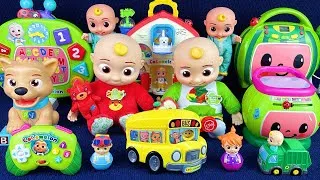 Thumbnail: 10 Minutes Satisfying with Unboxing Cocomelon Doll & Bus Play Set Review Toys | ASMR 