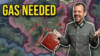 Thumbnail: My Blitzkrieg Almost Ran Out of Fuel | HOI4