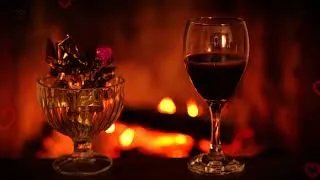 Thumbnail: Fireplace Burning with Romantic Music 🔥 Couple Evening Music