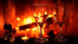 Thumbnail: Red Light Therapy Fireplace ❤️ Slow Blues Guitar for Couples | Emotional Healing & Connection