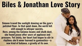 Thumbnail: Simone Biles & Jonathan Owens Love Story ❤️ Learn English Through Story ✅ English Listening Practice